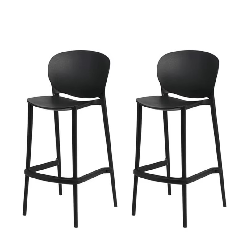 Dollhouse Furniture Set - 2 قطعة بار صغير ارتفاع الطعام