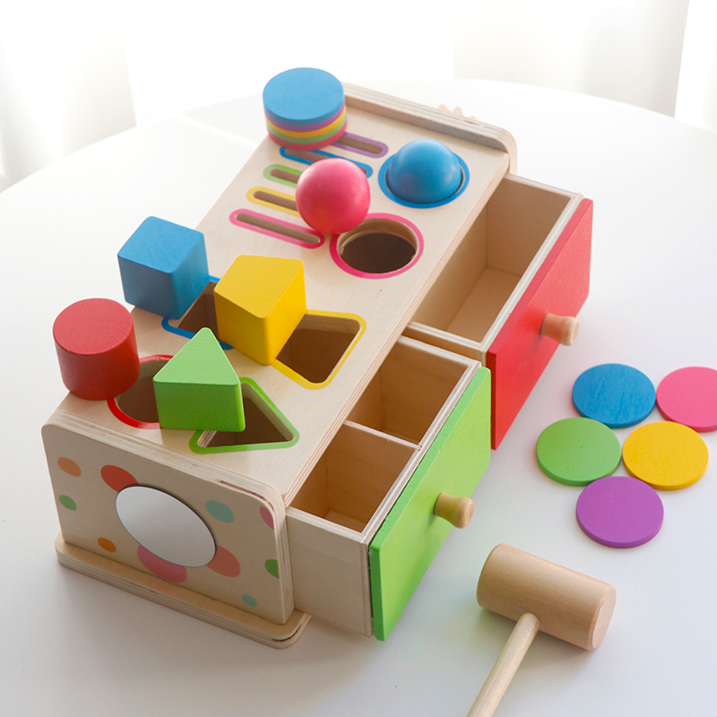 لعبة مونتيسوري خشبية للفرز وال - مراجعة Kids Toys Drawers وسعره
