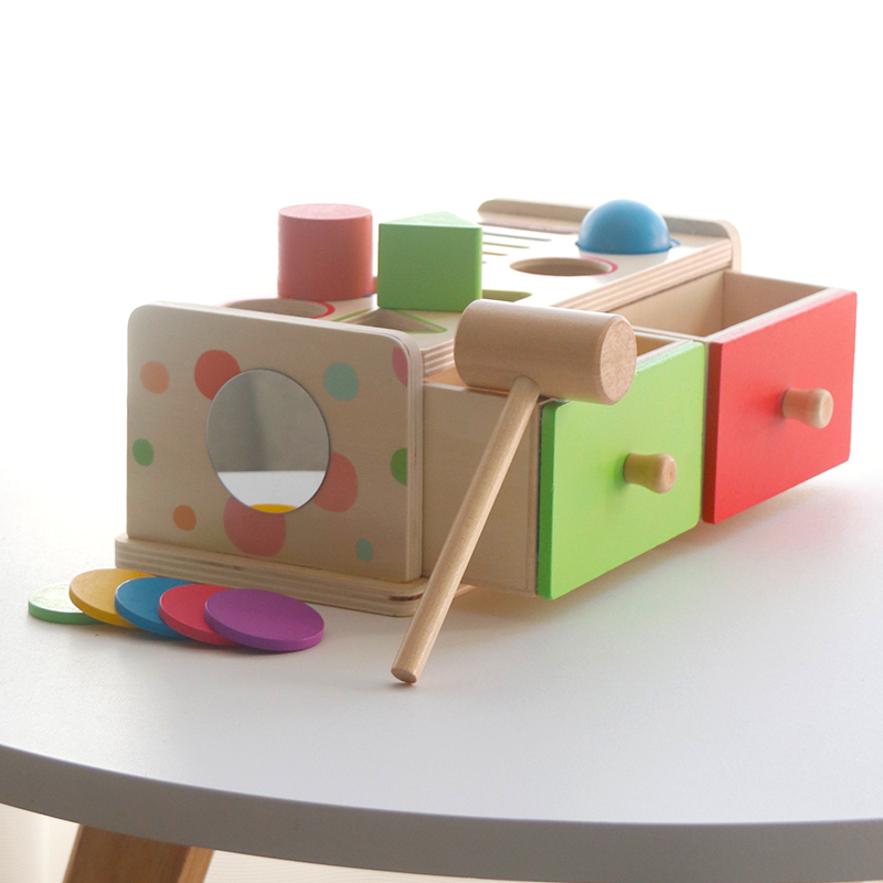 لعبة مونتيسوري خشبية للفرز وال - مراجعة Kids Toys Drawers وسعره