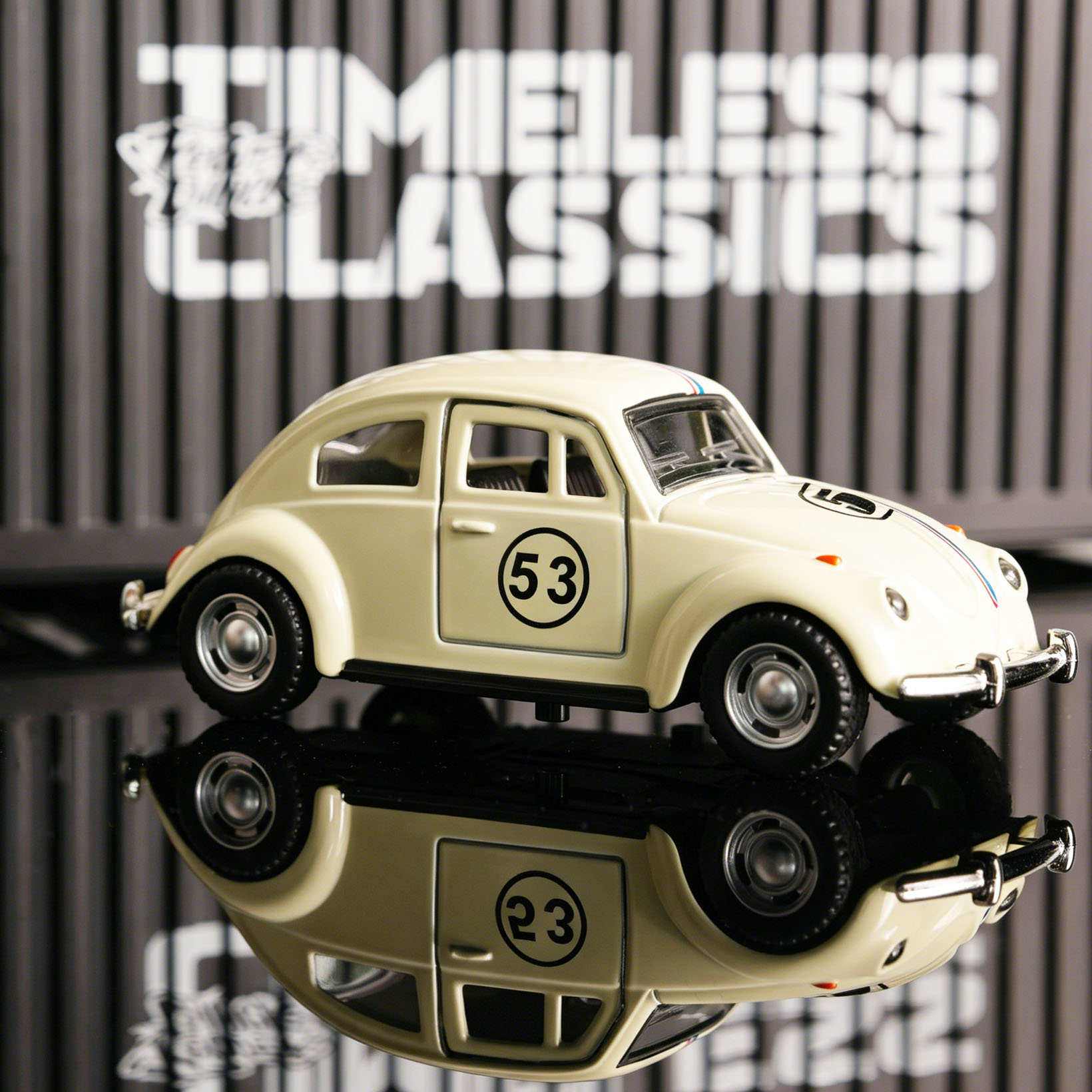 سيارة سباق بيتل بيضاء رقم 53 ب - مراجعة Kids Toys Car وسعره