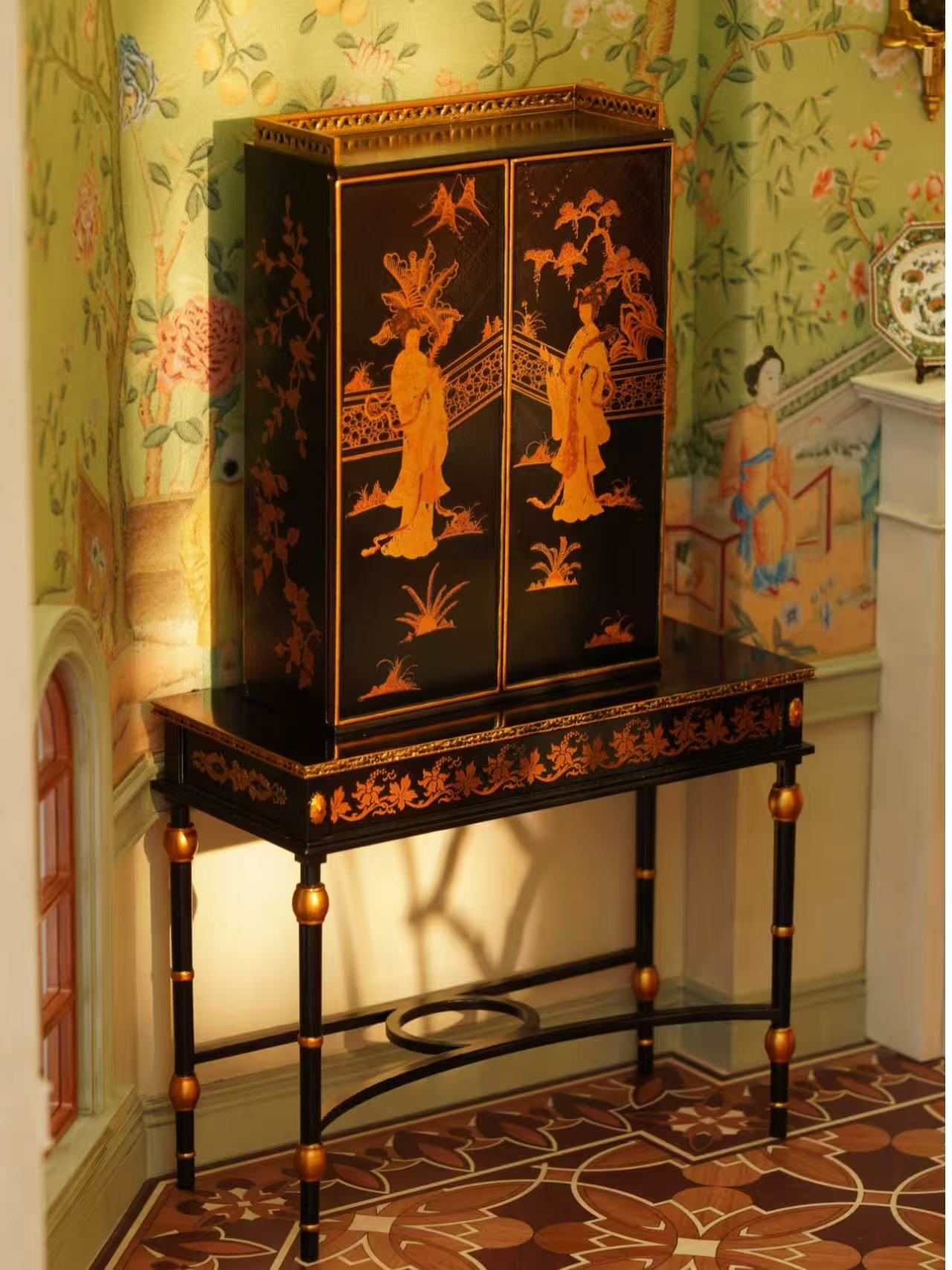 1/6 دمية الديكور الروكوكو والأ - مراجعة Dollhouse Furniture Set وسعره