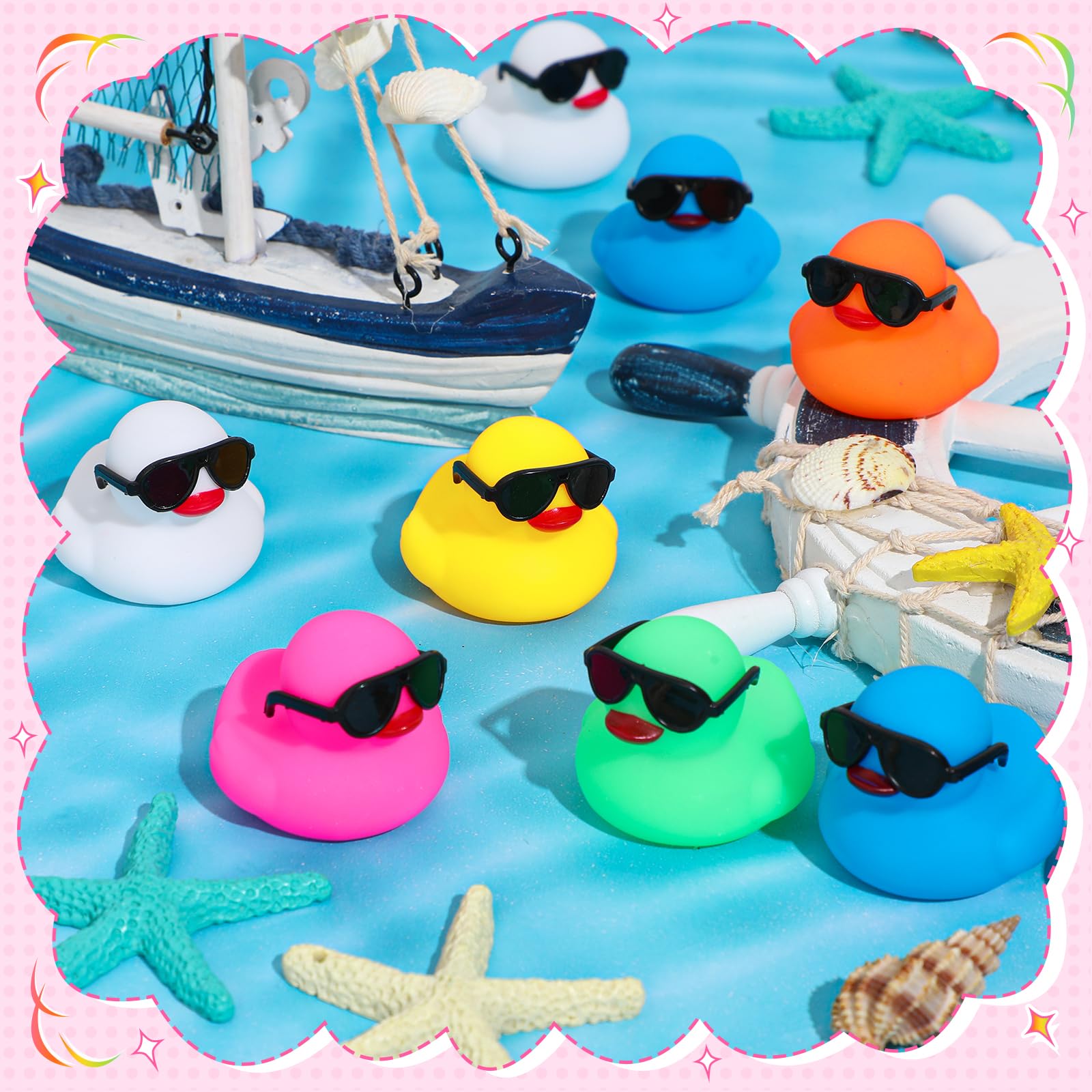 مجموعة من 10/20/40 بطة مطاطية  - مراجعة Rubber Duck Bath وسعره