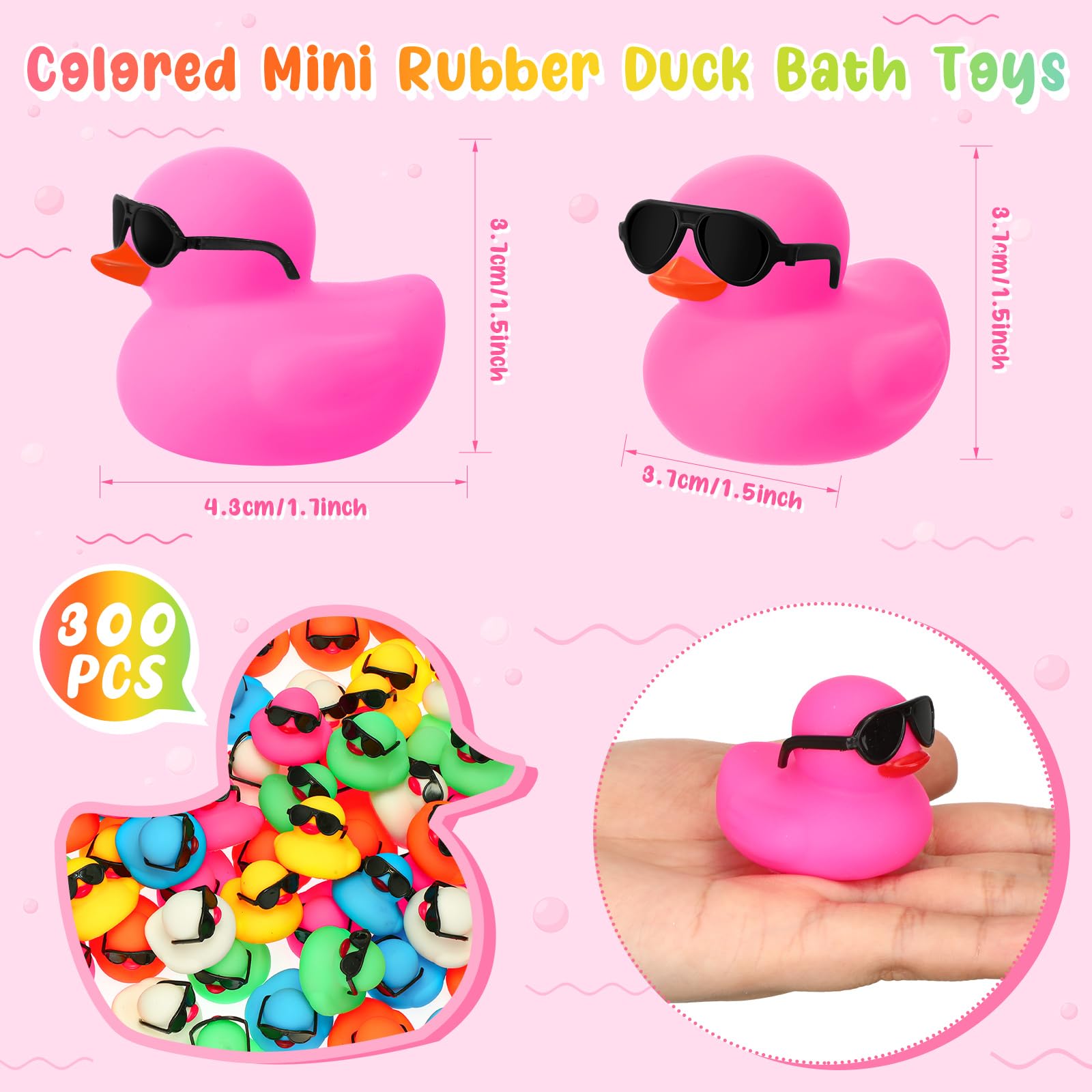 مجموعة من 10/20/40 بطة مطاطية  - مراجعة Rubber Duck Bath وسعره