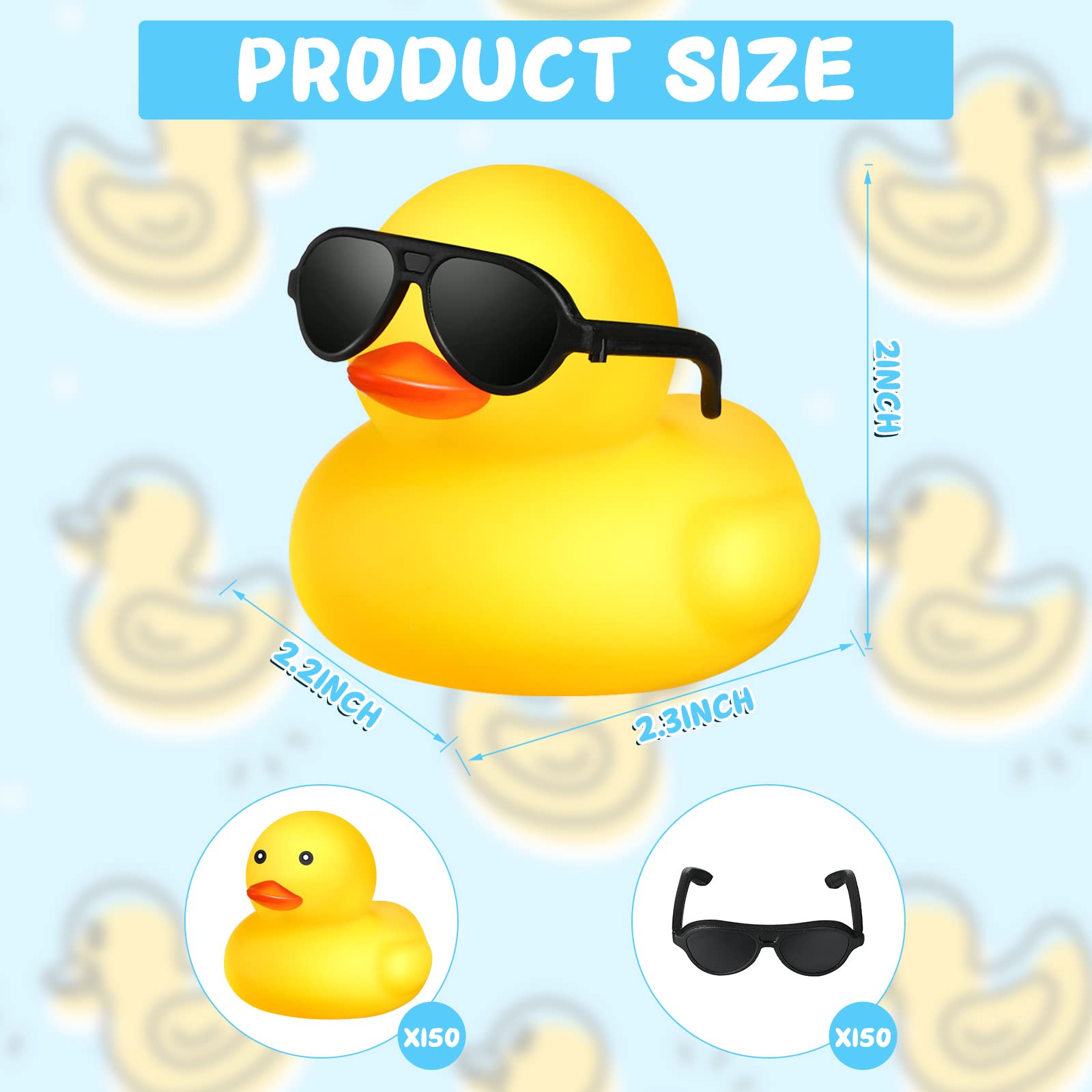 1-100 قطعة البط المطاطي الصغير - مراجعة Rubber Duck Bath وسعره