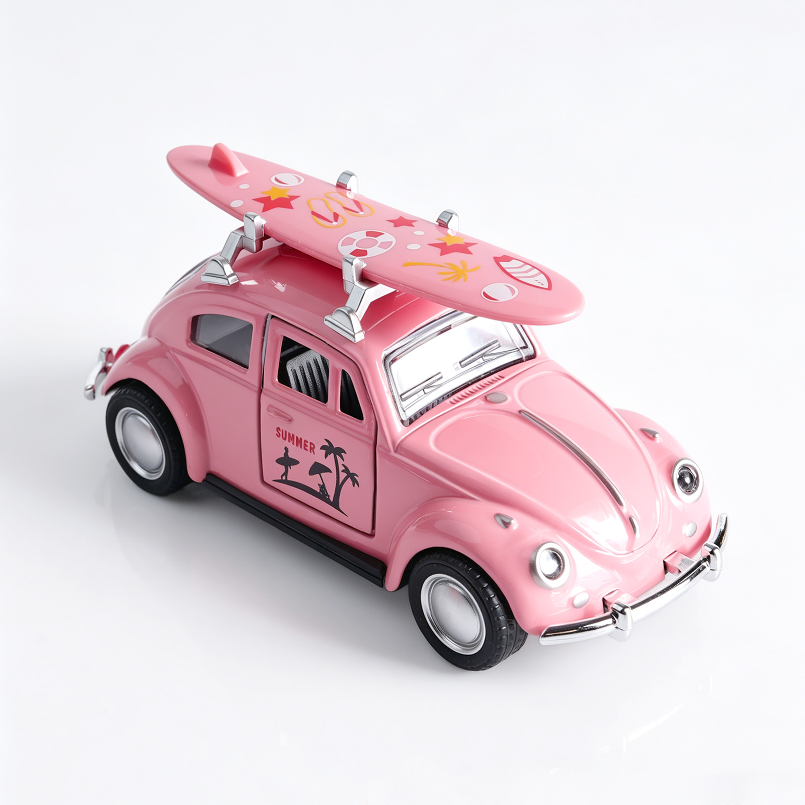 سيارة فولكس فاجن بيتل وردية ال - مراجعة Kids Toys Car وسعره