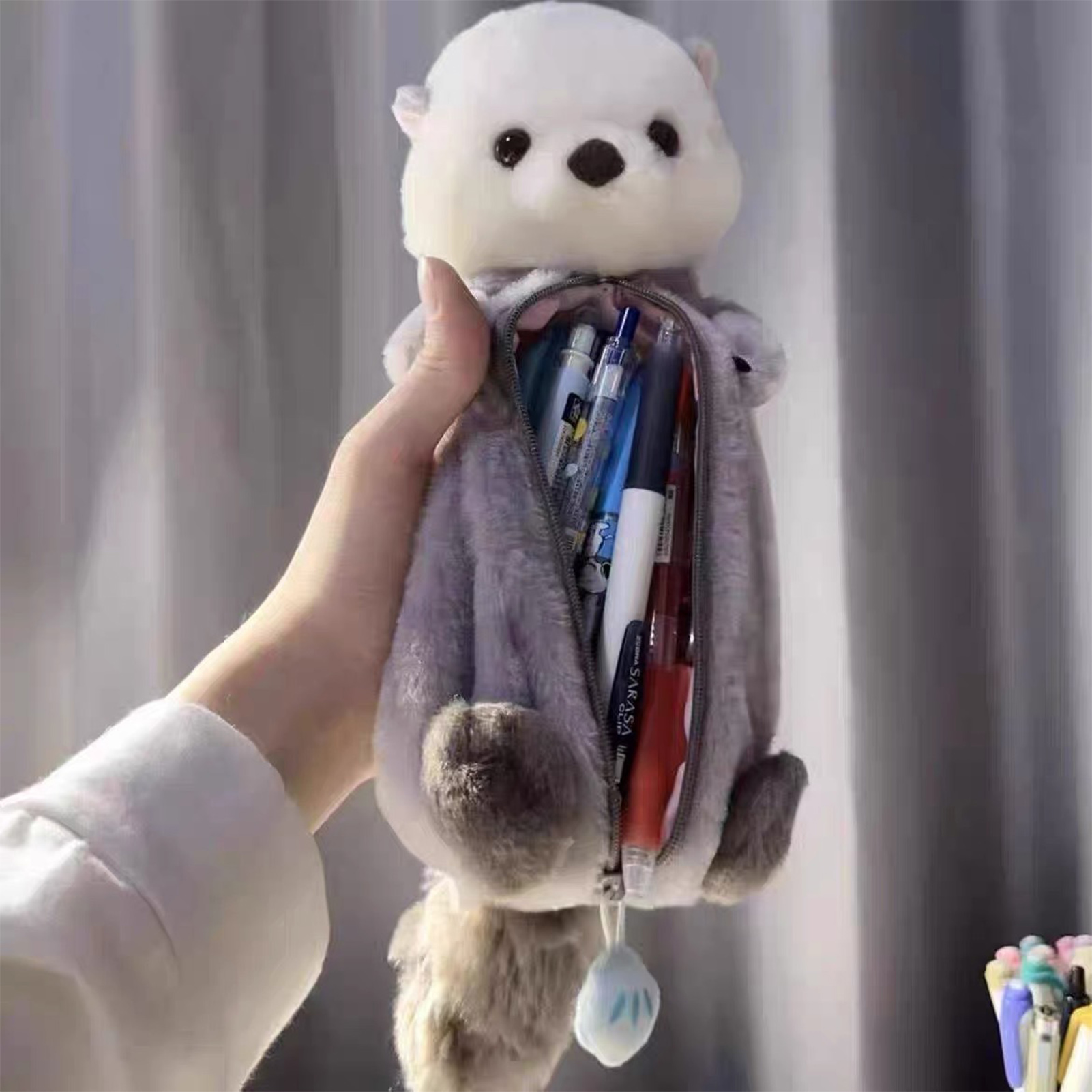 مقلمة لعبة قطيفة مبتكرة ناعمة  - مراجعة Kids Toys Bag وسعره