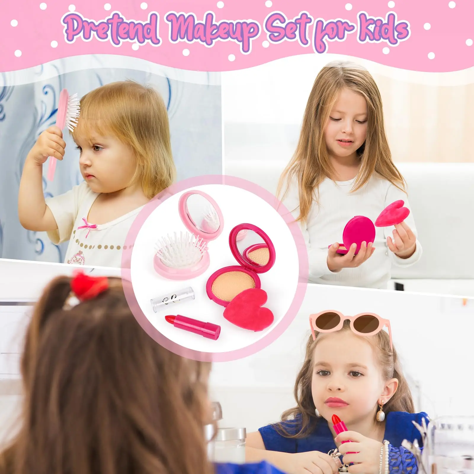 32 قطعة حقيبة يد للعب للفتيات  - مراجعة Top Kids Xmas Toys وسعره