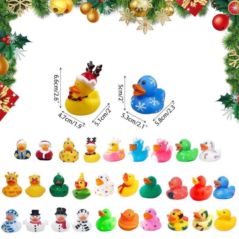 بطاتورات مطاطية للكريسماس بالج - مراجعة Rubber Duck Bath وسعره
