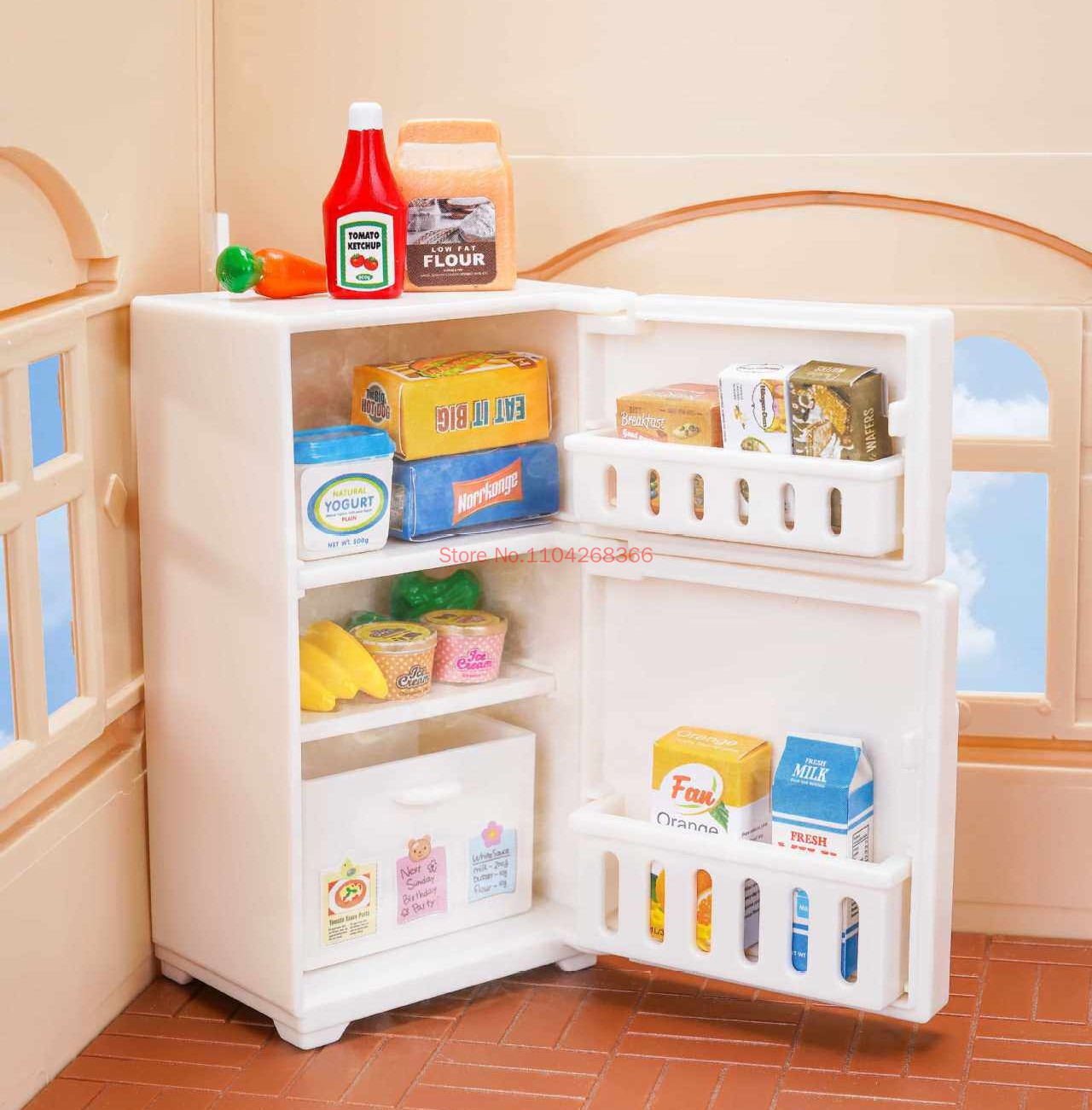 مجموعة أثاث المطبخ والحمام وغر - مراجعة Dollhouse Furniture Set وسعره