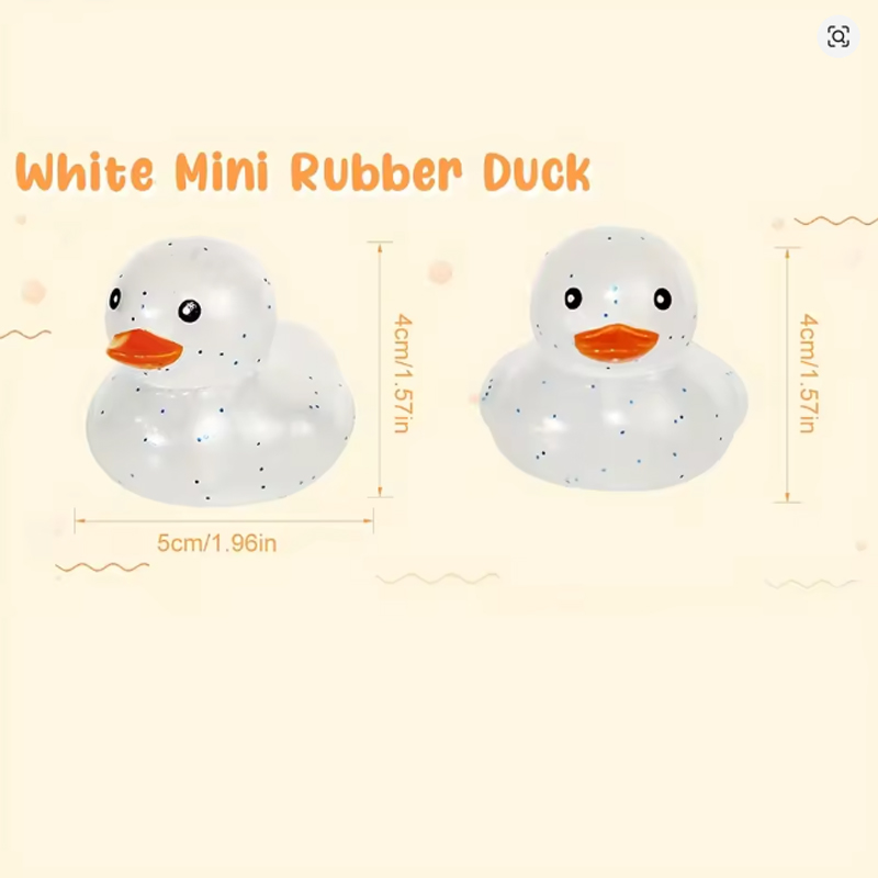 بطة مطاطية شفافة بحجم 30-300،  - مراجعة Rubber Duck Bath وسعره