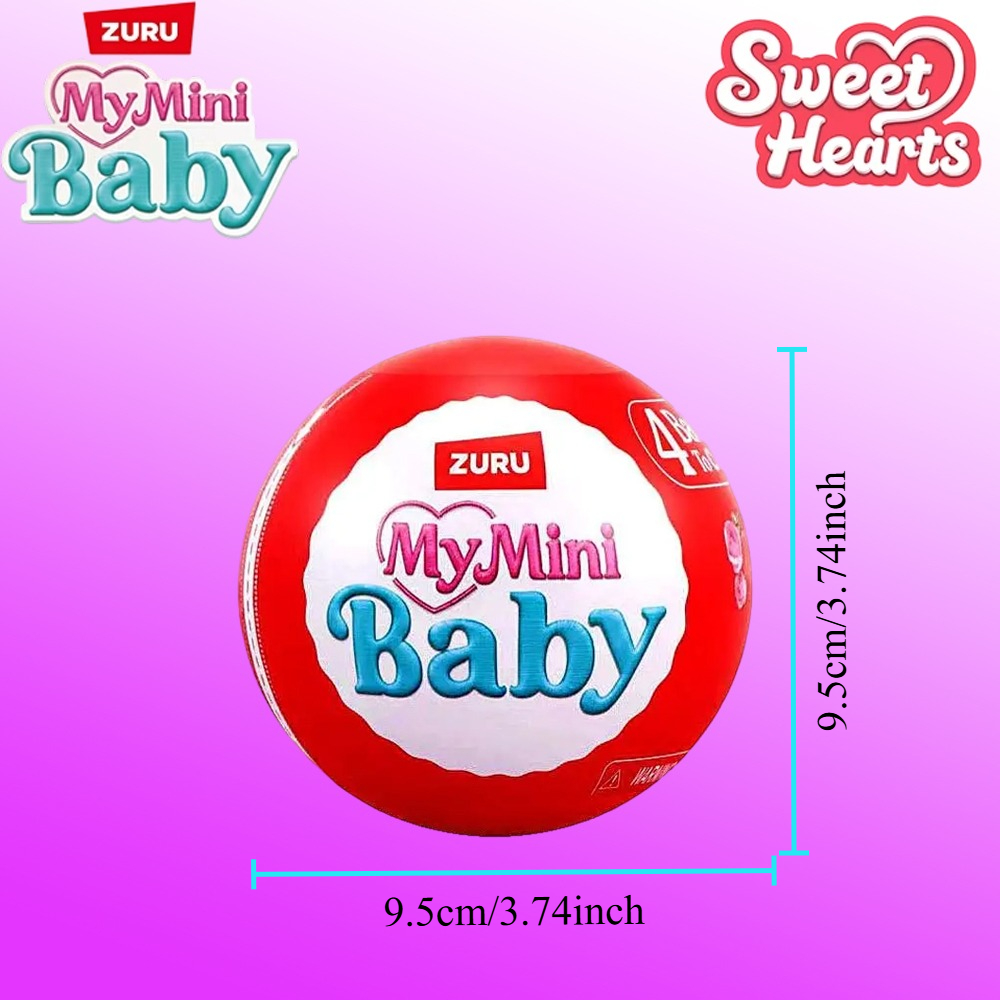 دمية مفاجأة ZURU My Mini Baby  - مراجعة Kids Toys Under $5 وسعره